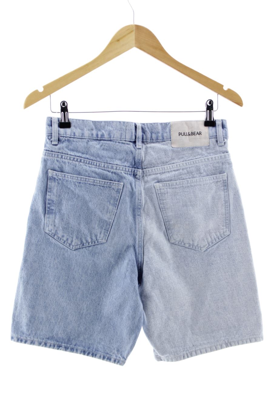 Pantalones cortos de new look de la talla 36, de color azul de ropa vaquera