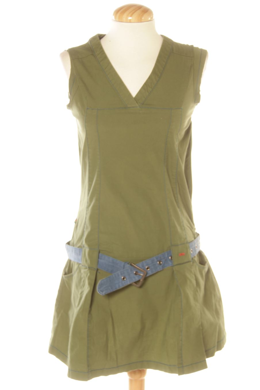 Vestito casual de Skunkfunk de la talla XS, de color verde