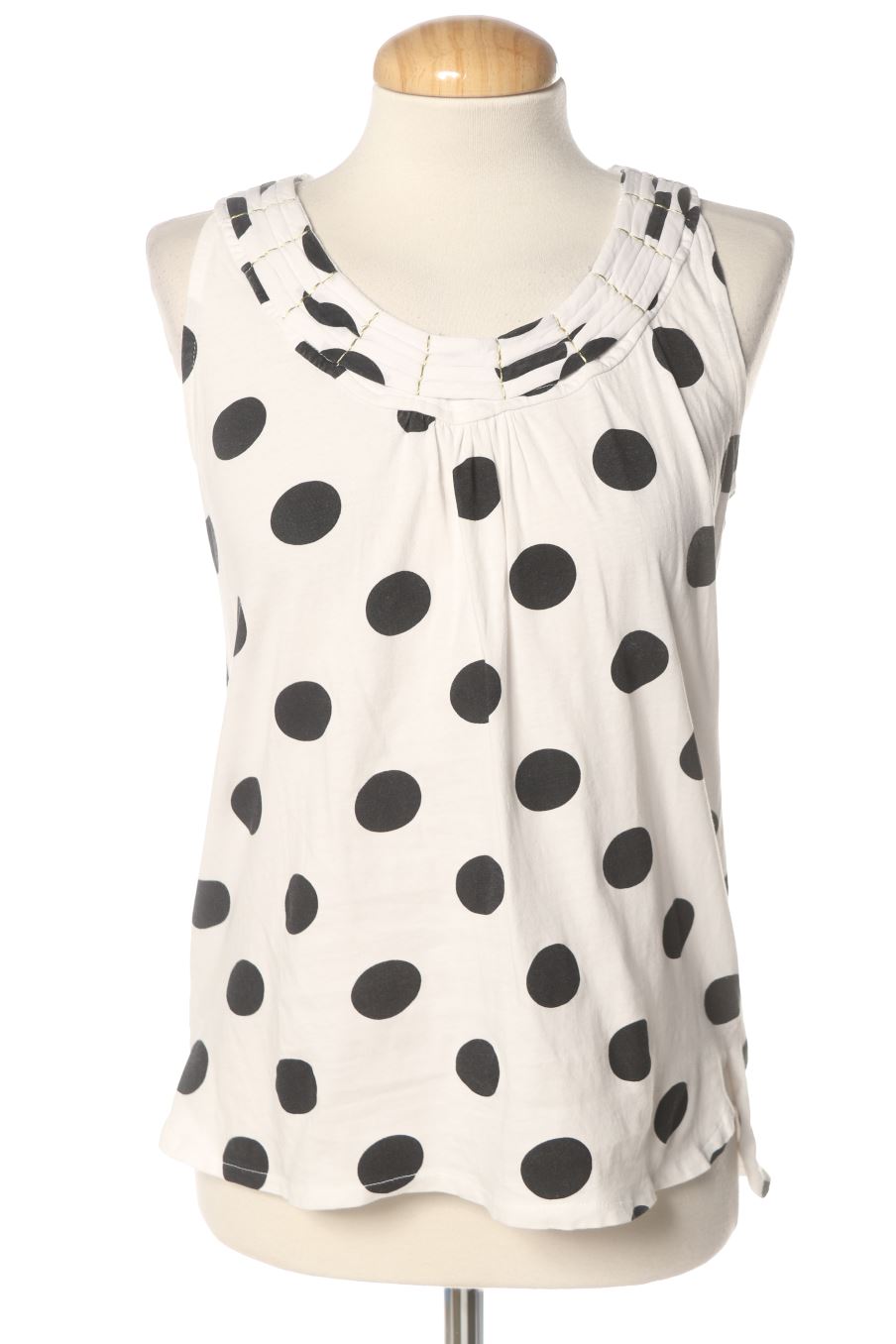 Camiseta sin mangas de Sfera de la talla M, de color blanco