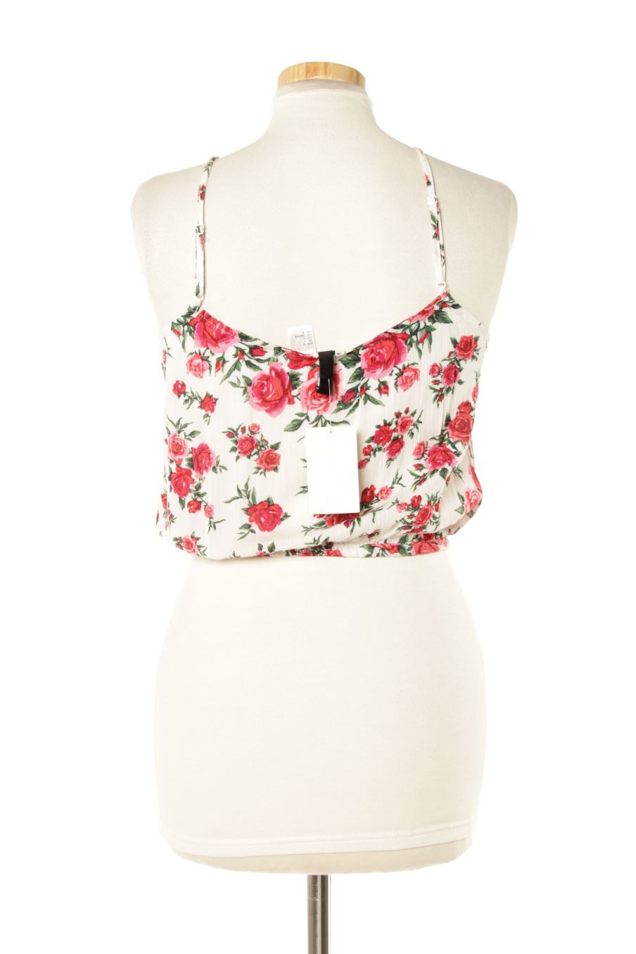 Top H&M de la taille 36, de couleur fleurs