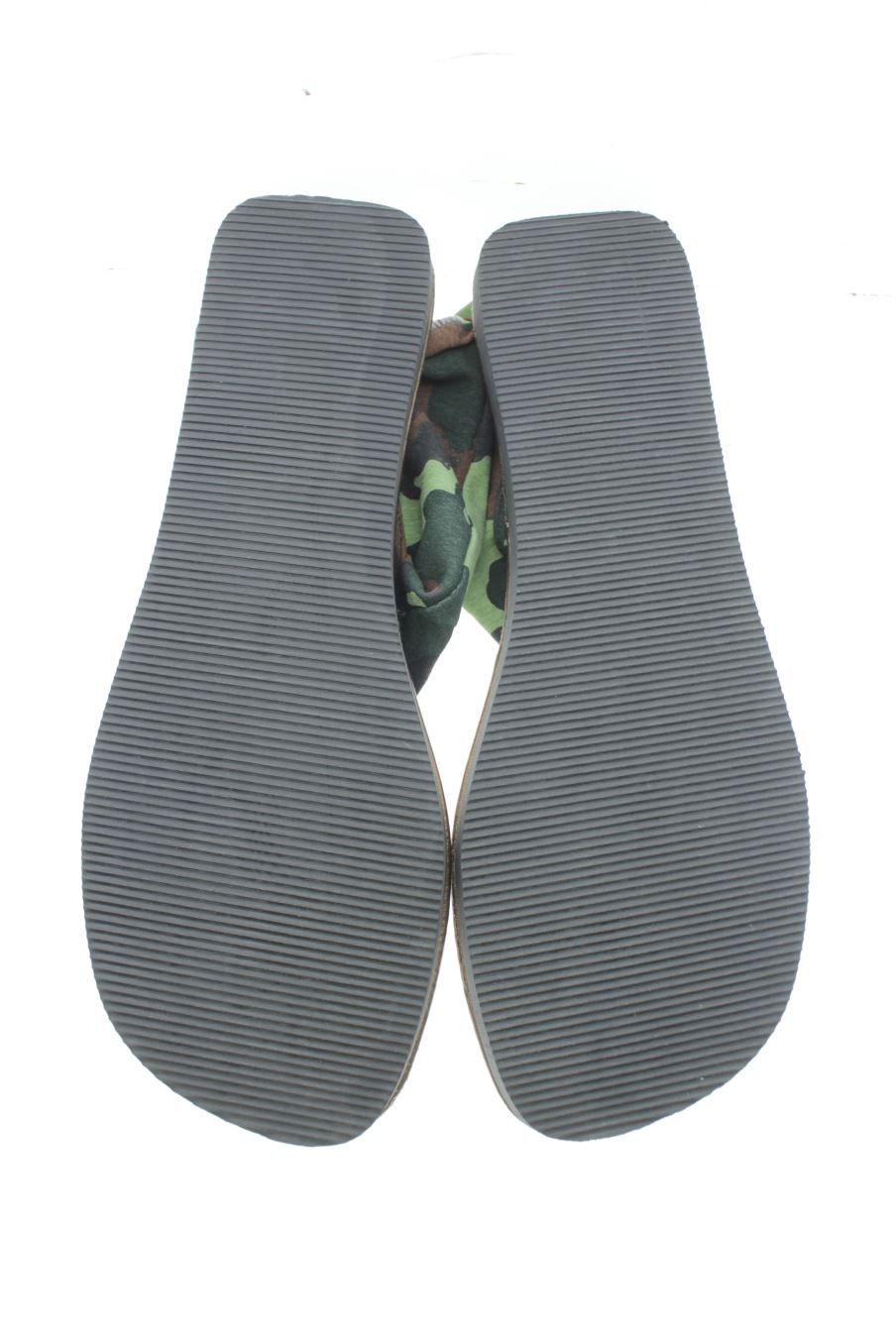Sandalias planas de PI.ES BARCELONA de la talla 37, de color verde de