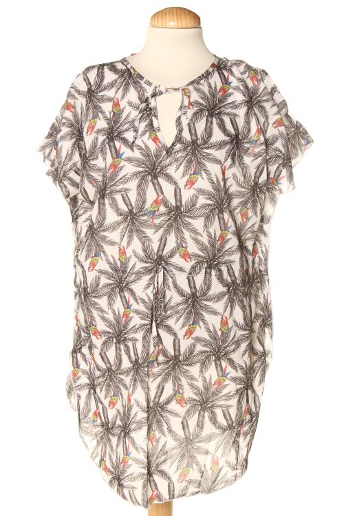 Blusa a maniche corte