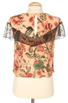 Kurzärmelige Bluse S Zara