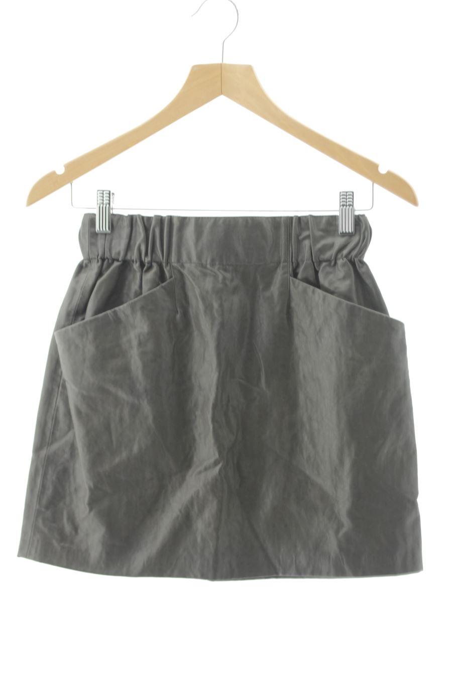 Falda de Zara de la talla XS, de color marrón de sintético