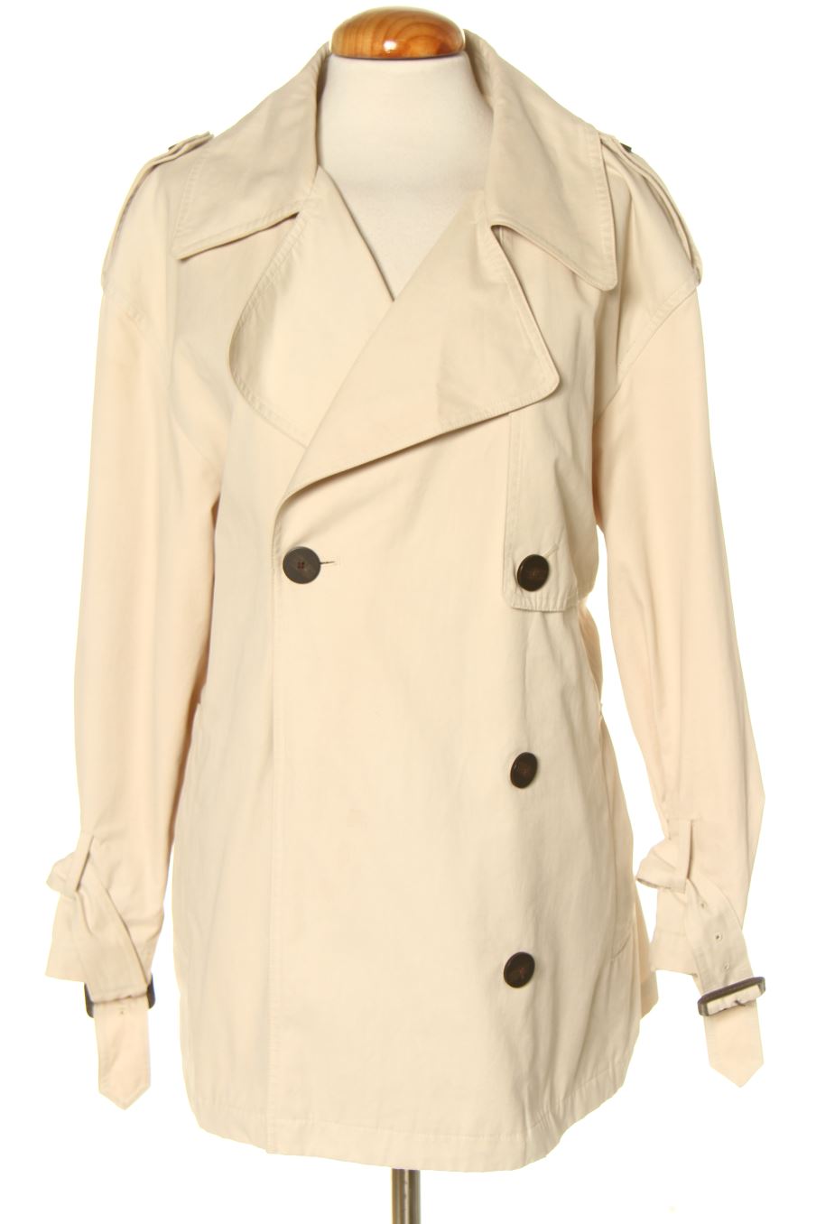 Gabardine Massimo Dutti de la taille XS, de couleur beige