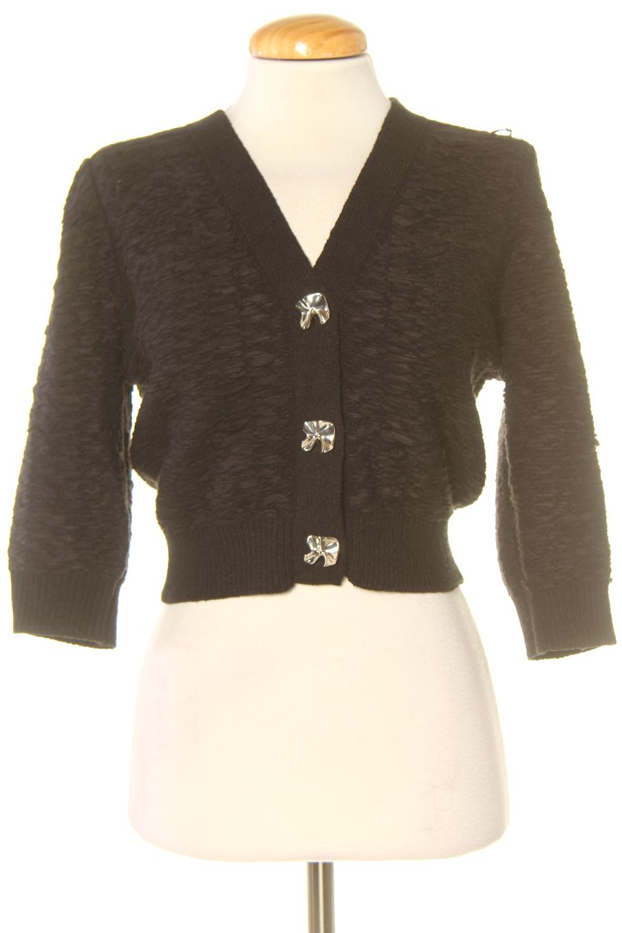 Gilet Zara de la taille S, de couleur noir