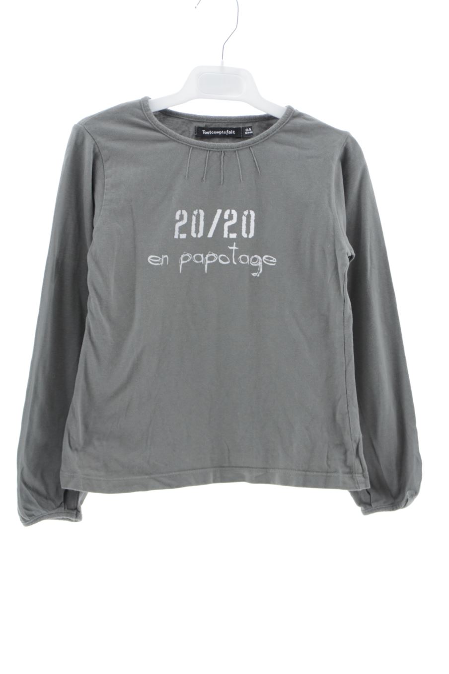 T-shirt manches longues Tout Comptefait de la taille 8 ans de seconde main