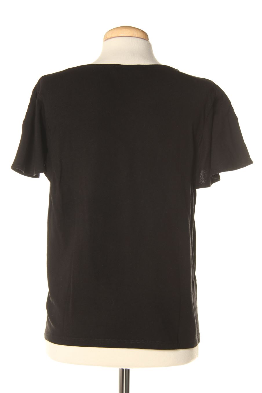 Camiseta de Mango de la talla M, de color negro