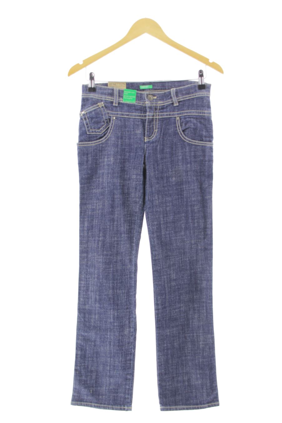Vaquero de Benetton de la talla 10 años de denim con etiqueta