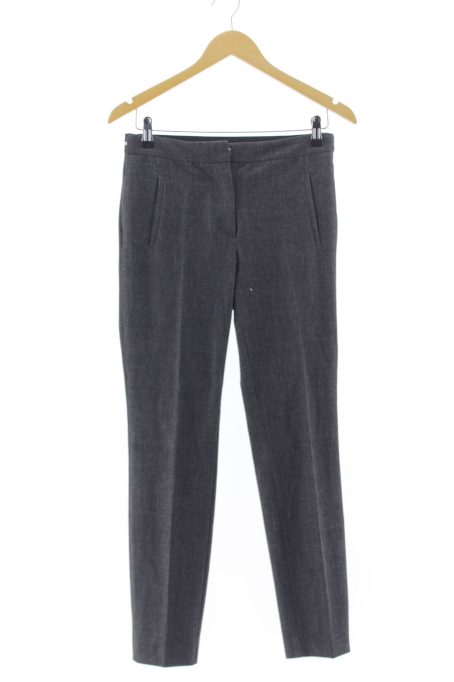 Pantalón de Zara de la talla S, de color gris