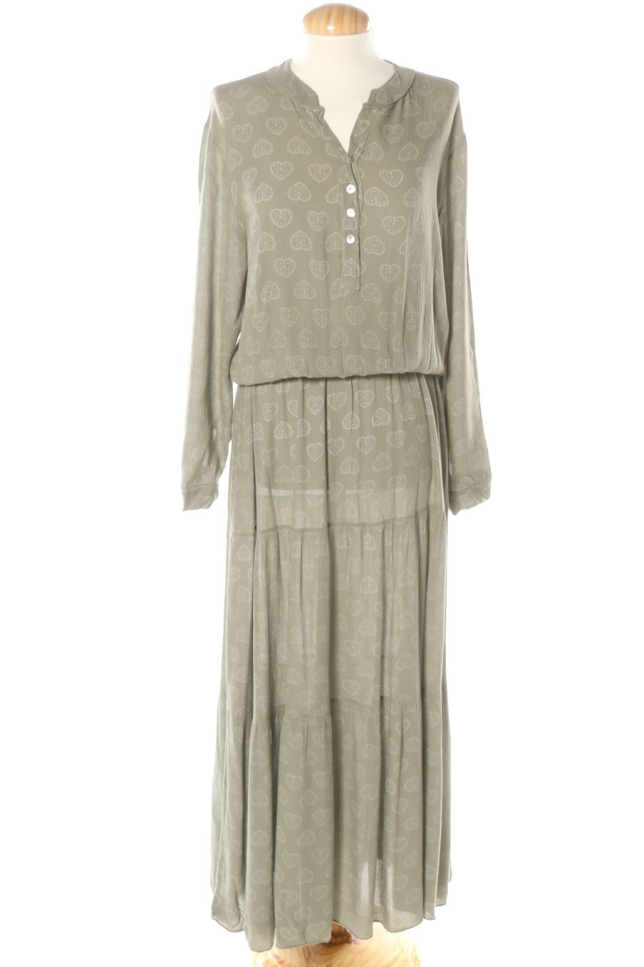 Robe casual pequeña moma de la taille M, de couleur vert