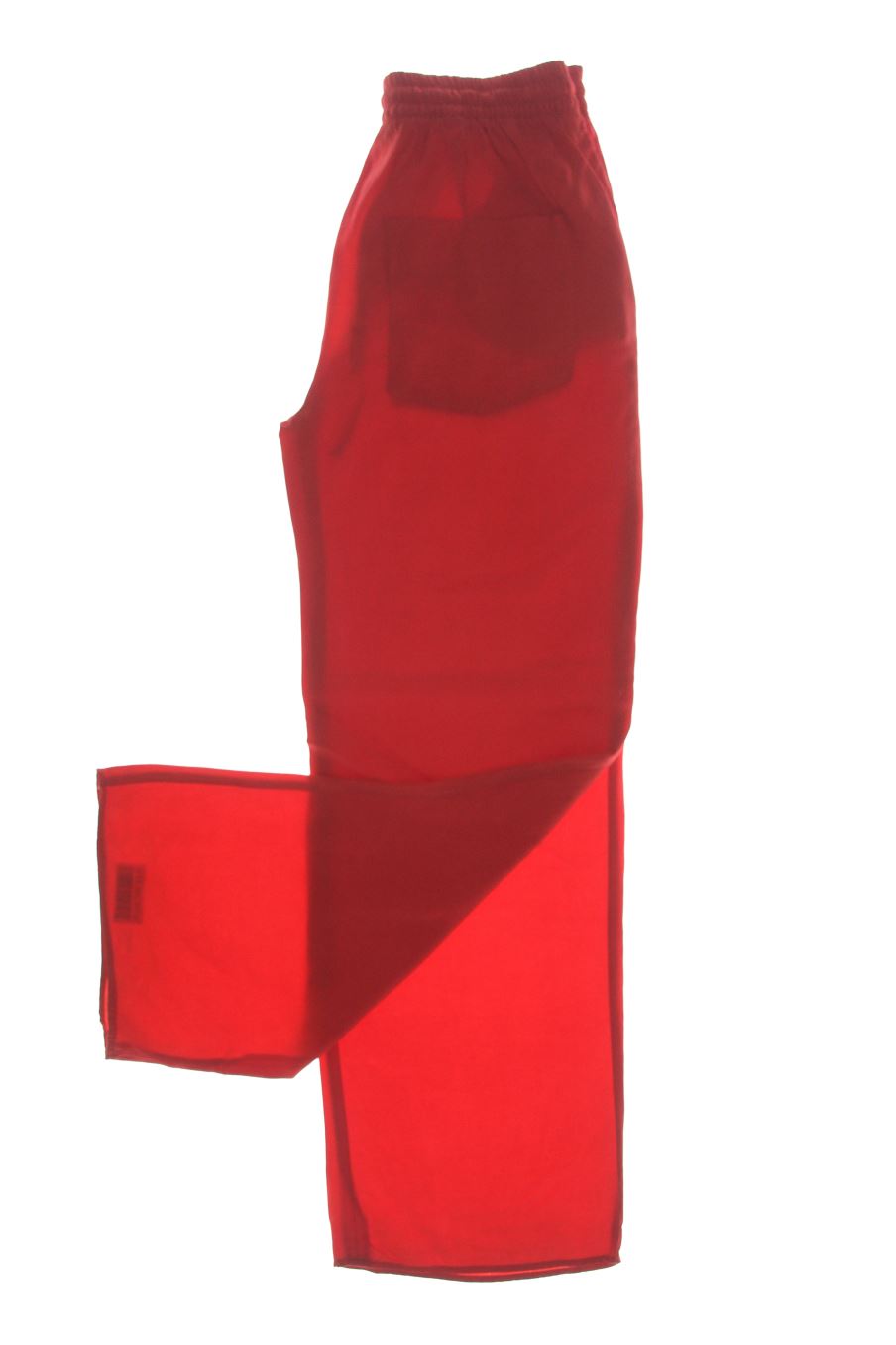 Pantalón de Zara de la talla XS, de color rojo