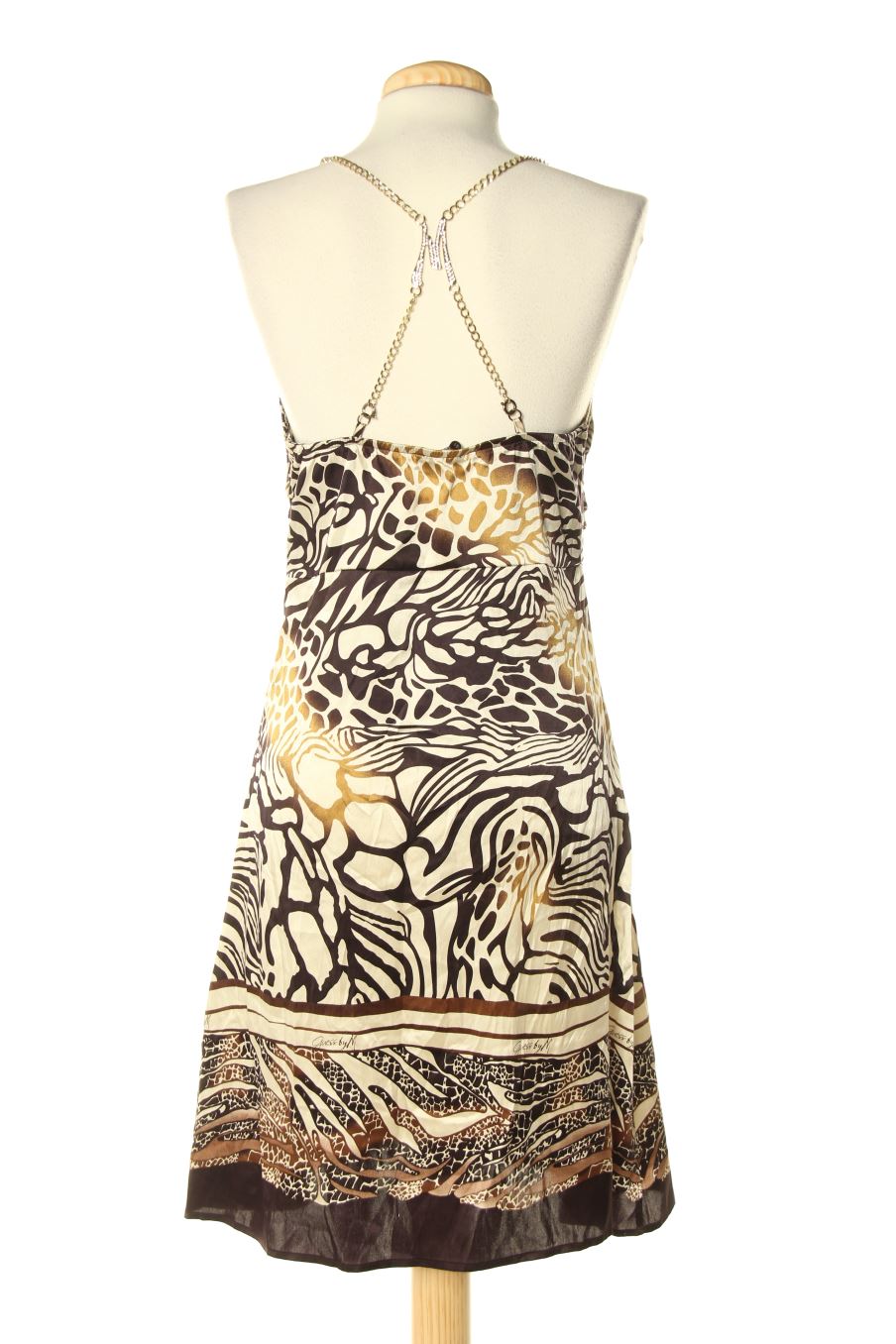 Vestido elegante de Guess By Marciano de la talla 42, de color estampado de seda
