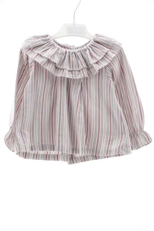 Blusa a maniche lunghe