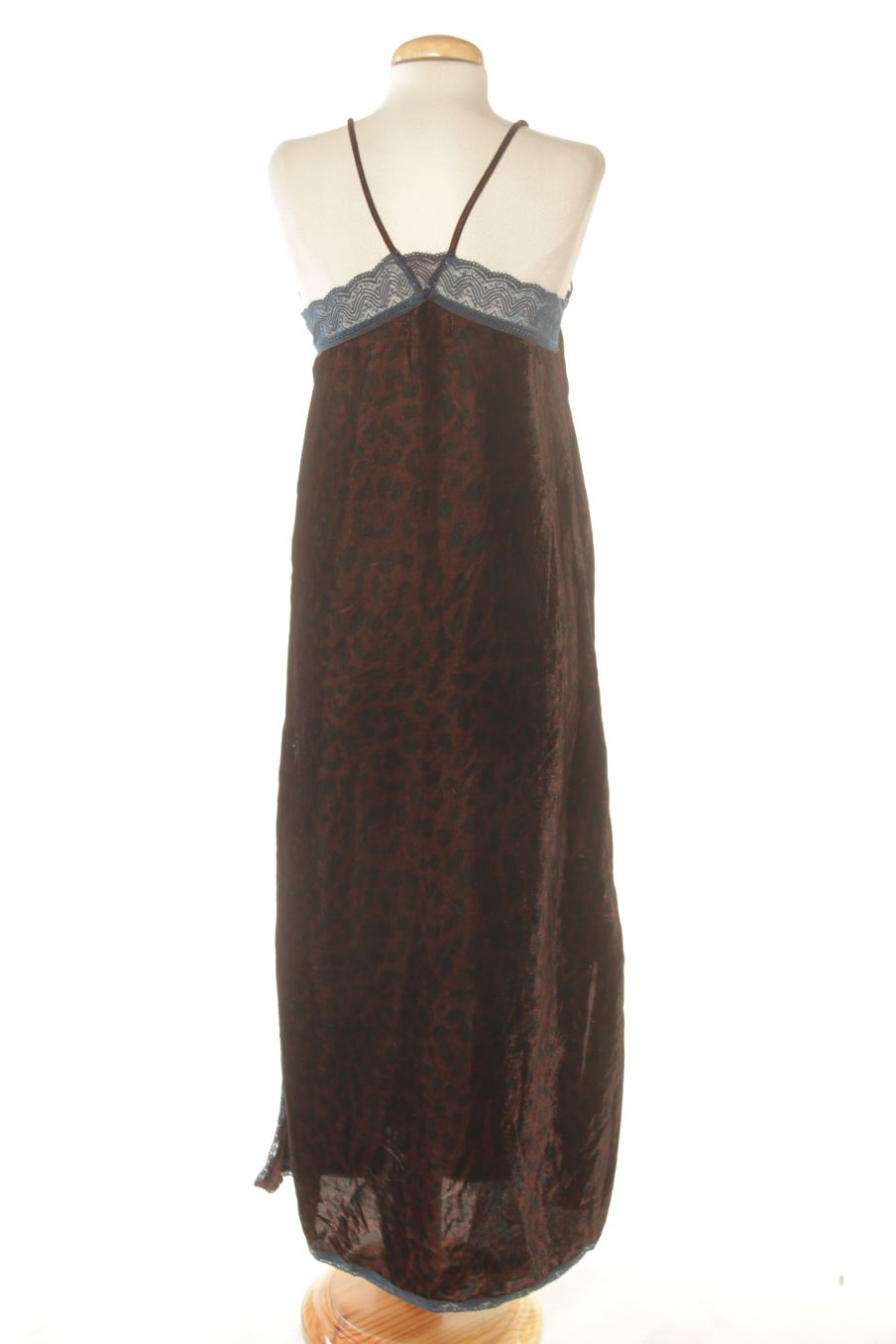 Vestido casual de Nicoli de la talla S, de color animal print de terciopelo