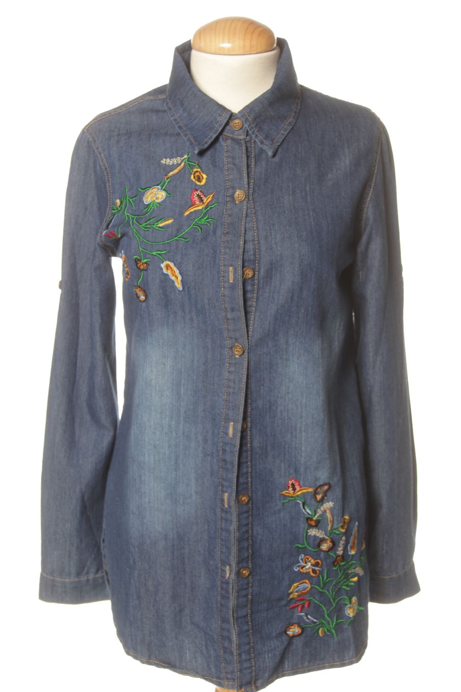 Chemise PERCENTIL de la taille XS, de couleur bleu