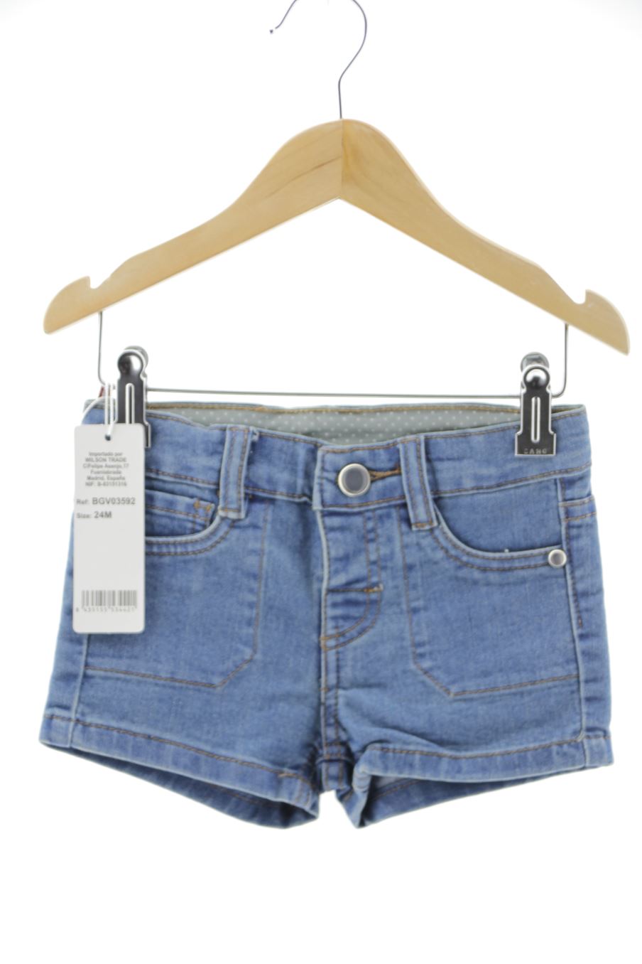 Short en jean Newness de la taille 2 ans de denim avec une étiquette