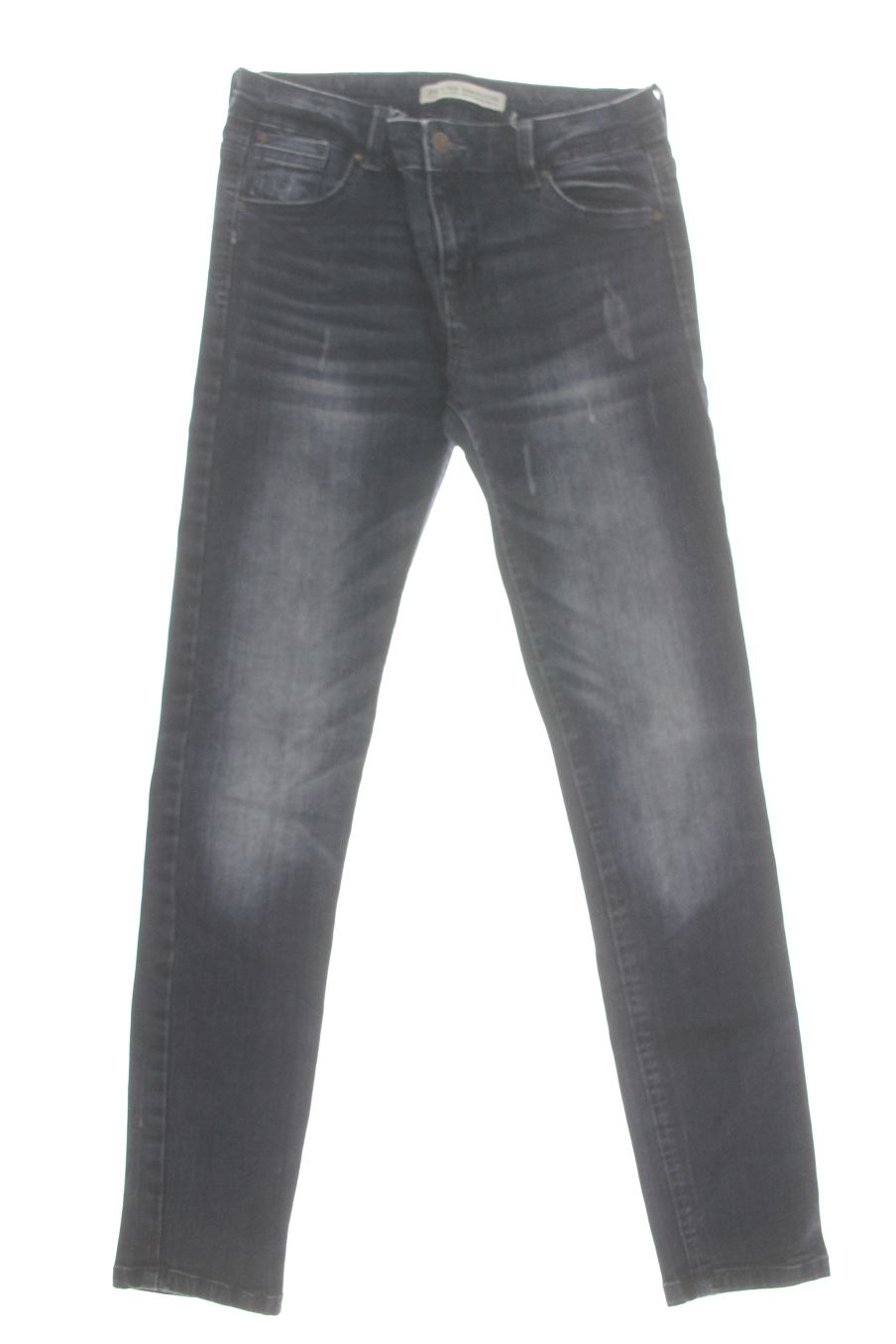 Vaqueros de Bershka de la talla 38, de color azul de ropa vaquera