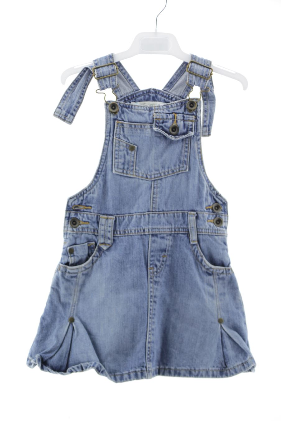 Robe casual Zara de la taille 4 ans de denim de seconde main