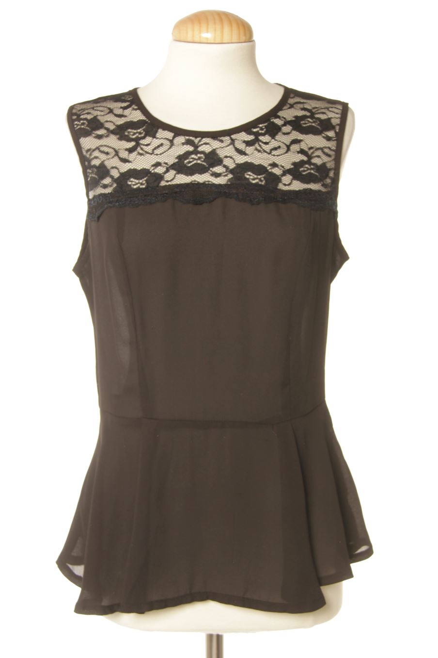 Top de Pinkline de la talla S, de color negro