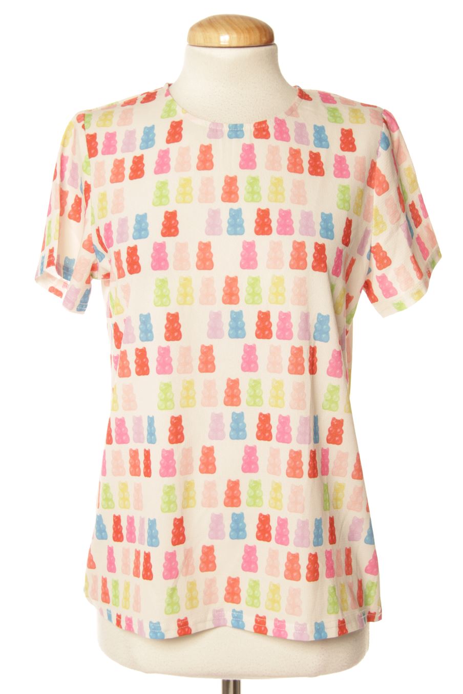 Blusa de manga corta de Migle + Me de la talla S, de color estampado