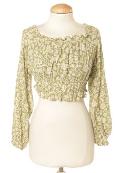Blouse à manches longues L Stradivarius