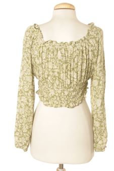 Blouse à manches longues L Stradivarius
