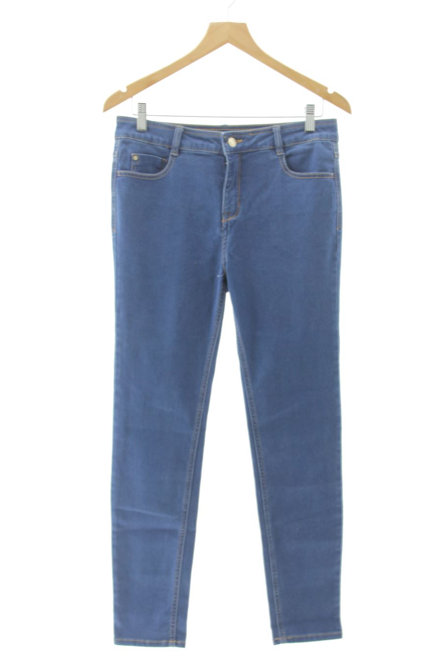 Jeans de Cortefiel de la talla 40, de color blu