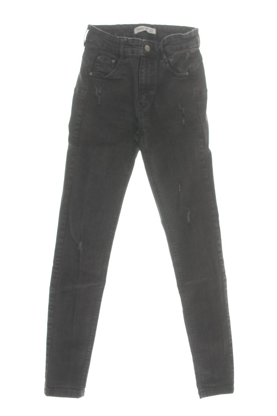 Jeans von Pull & Bear Größe 36, Farbe Schwarz, aus Jeanskleidung für