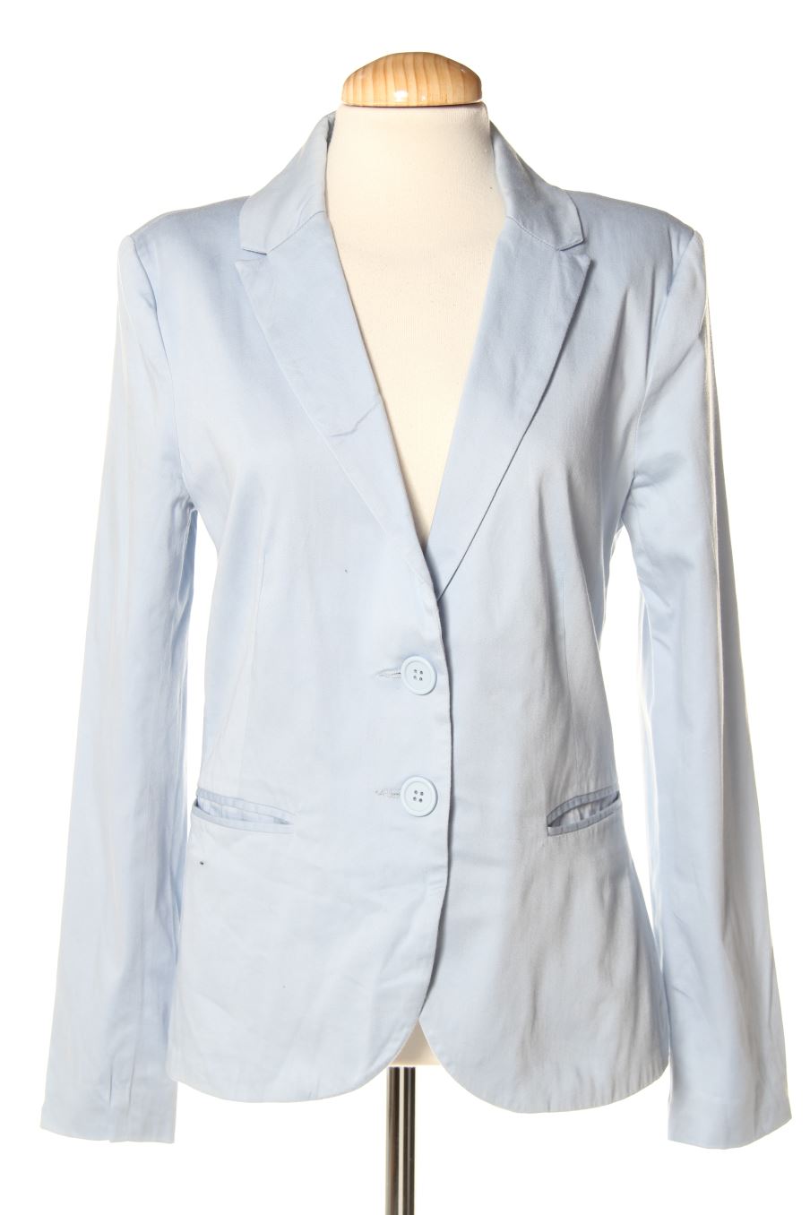 Blazer Stradivarius de la taille L, de couleur bleu