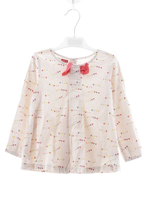 Blusa a maniche lunghe