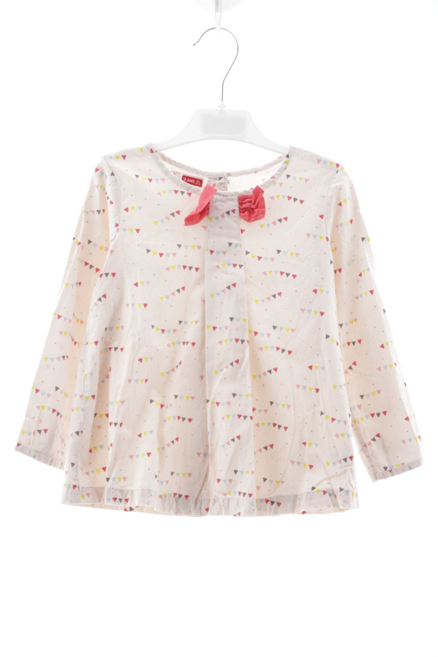 Blouse à manches longues DPam (Du Pareil au meme) de la taille 3 ans de seconde main