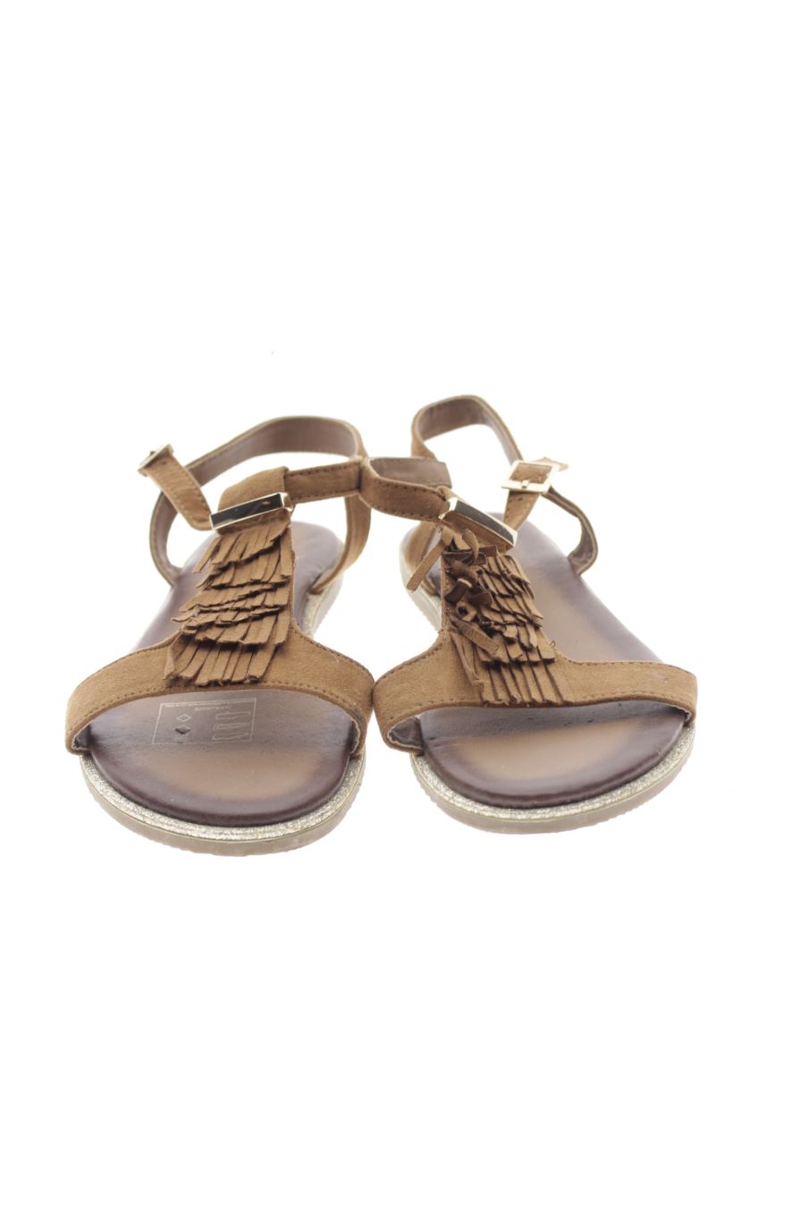 Sandalias planas de Sprox de la talla 37, de color marrón de