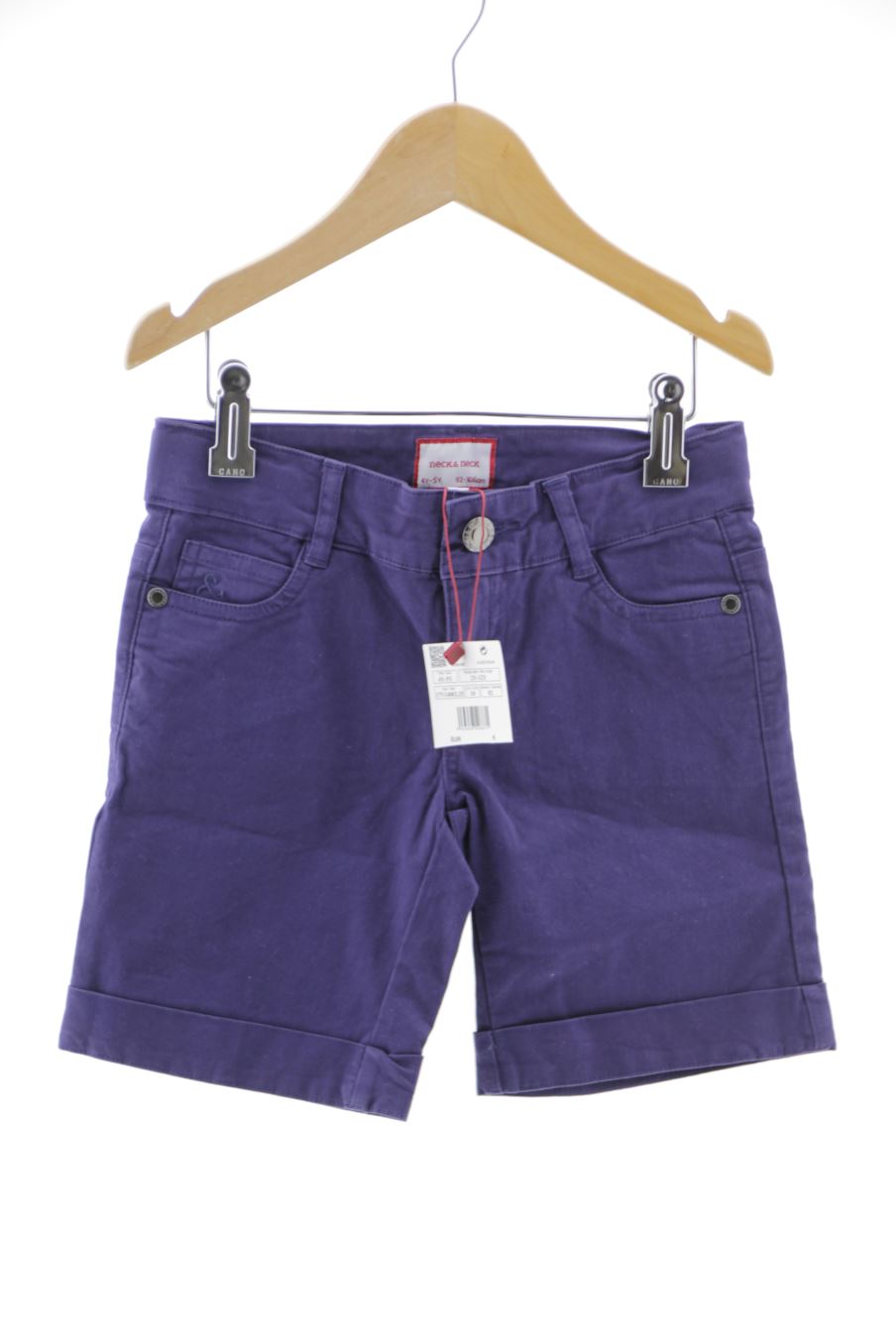 Vaqueros cortos de Neck & Neck de la talla 4 años de denim con etiqueta