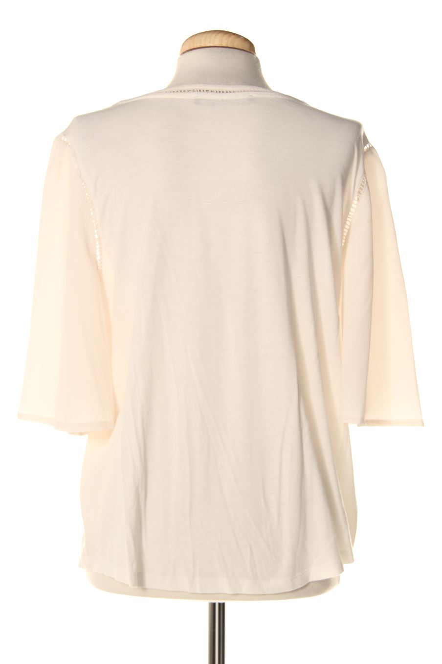 Blusa de manga corta de Sfera de la talla L, de color blanco