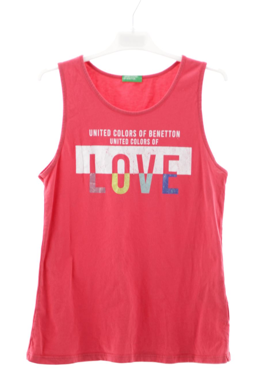 Camiseta sin mangas de Benetton de la talla 11 años de segunda mano