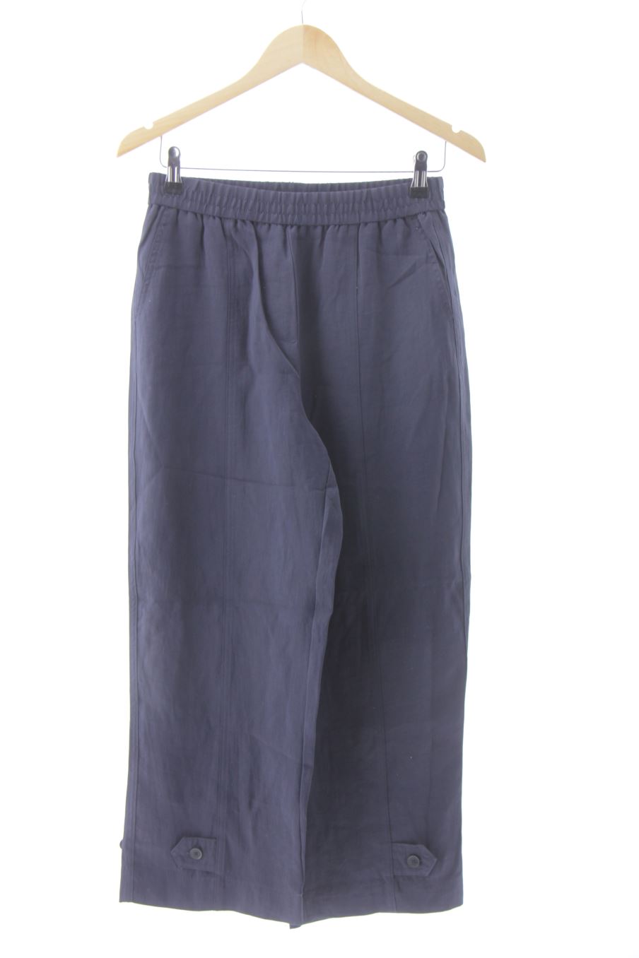 Pantalon Zara de la taille XS, de couleur bleu marine