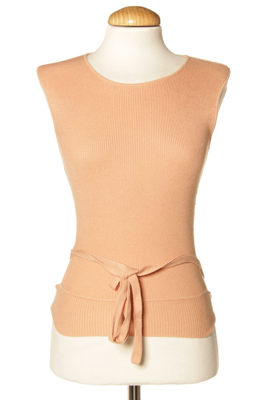 Top de Zara de la talla M, de color beige