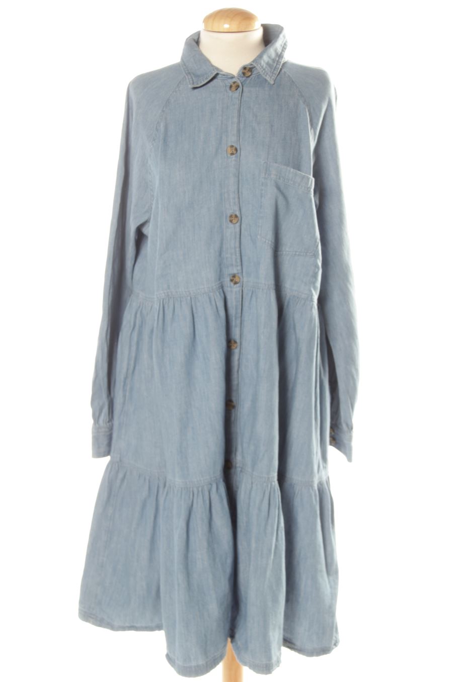 Einfaches Kleid von Esprit Größe 44, Farbe Blau, für