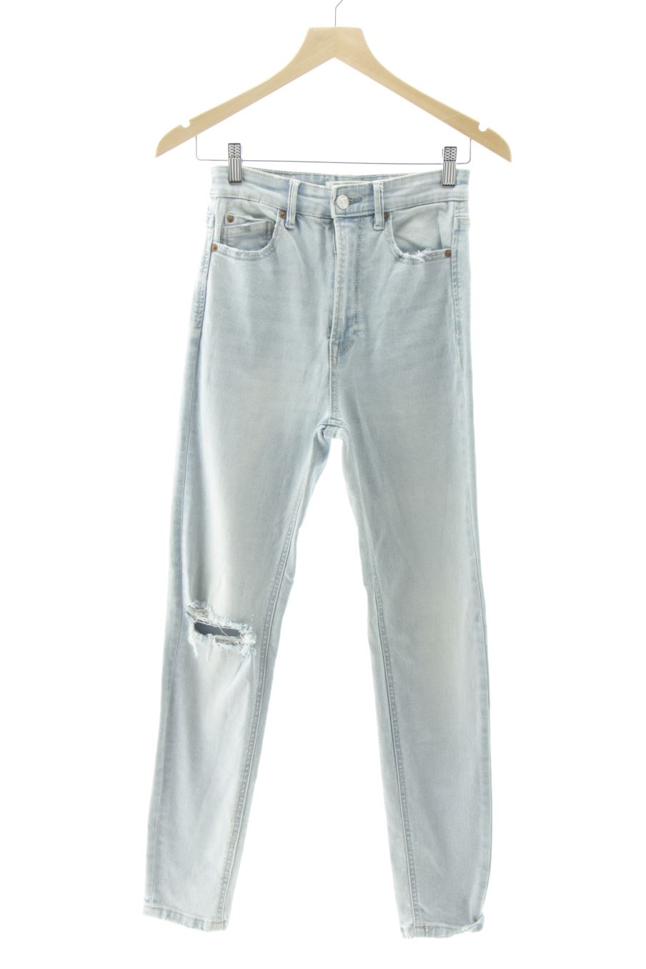 Jeans Stradivarius de la taille 36, de couleur bleu
