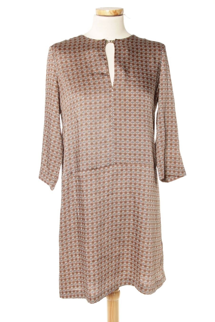 Robe casual Mango de la taille S, de couleur marron
