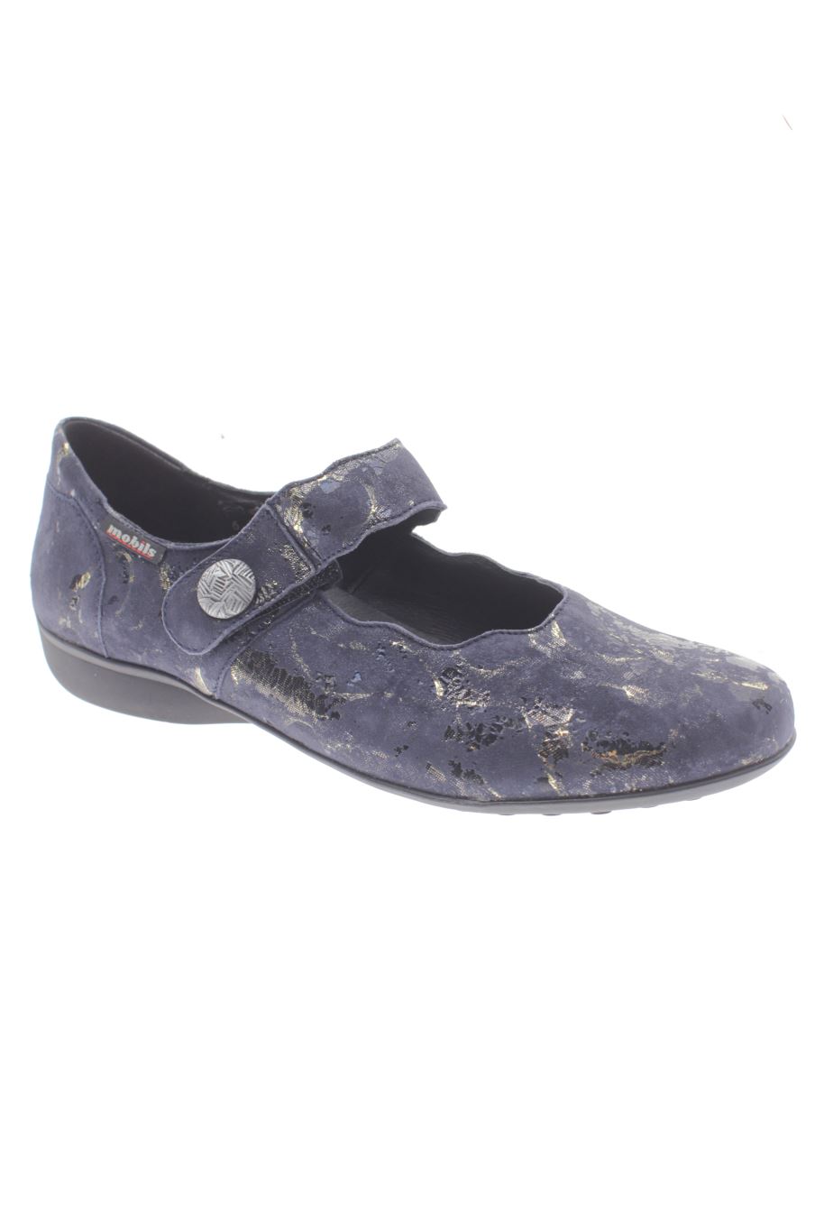 Zapatos planos de mobils de la talla 39, de color azul marino de