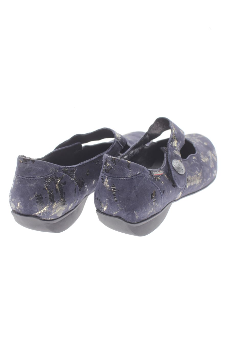 Zapatos planos de mobils de la talla 39, de color azul marino de