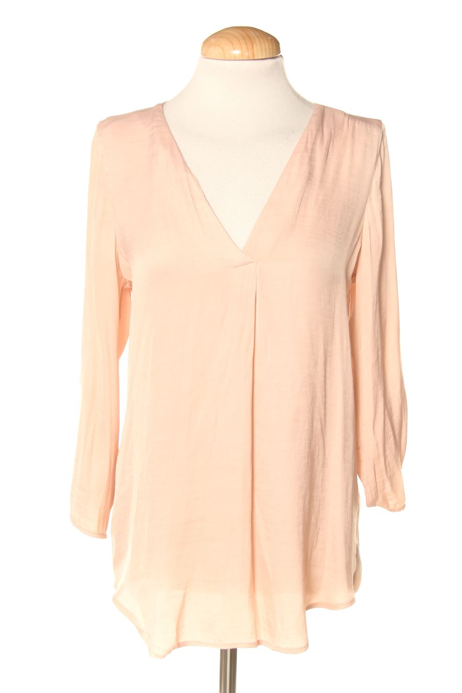 Blusa a maniche lunghe de Stradivarius de la talla M, de color rosa