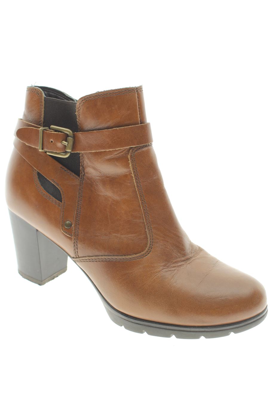 Bottines de Gemo de la taille 36 de couleur marron de