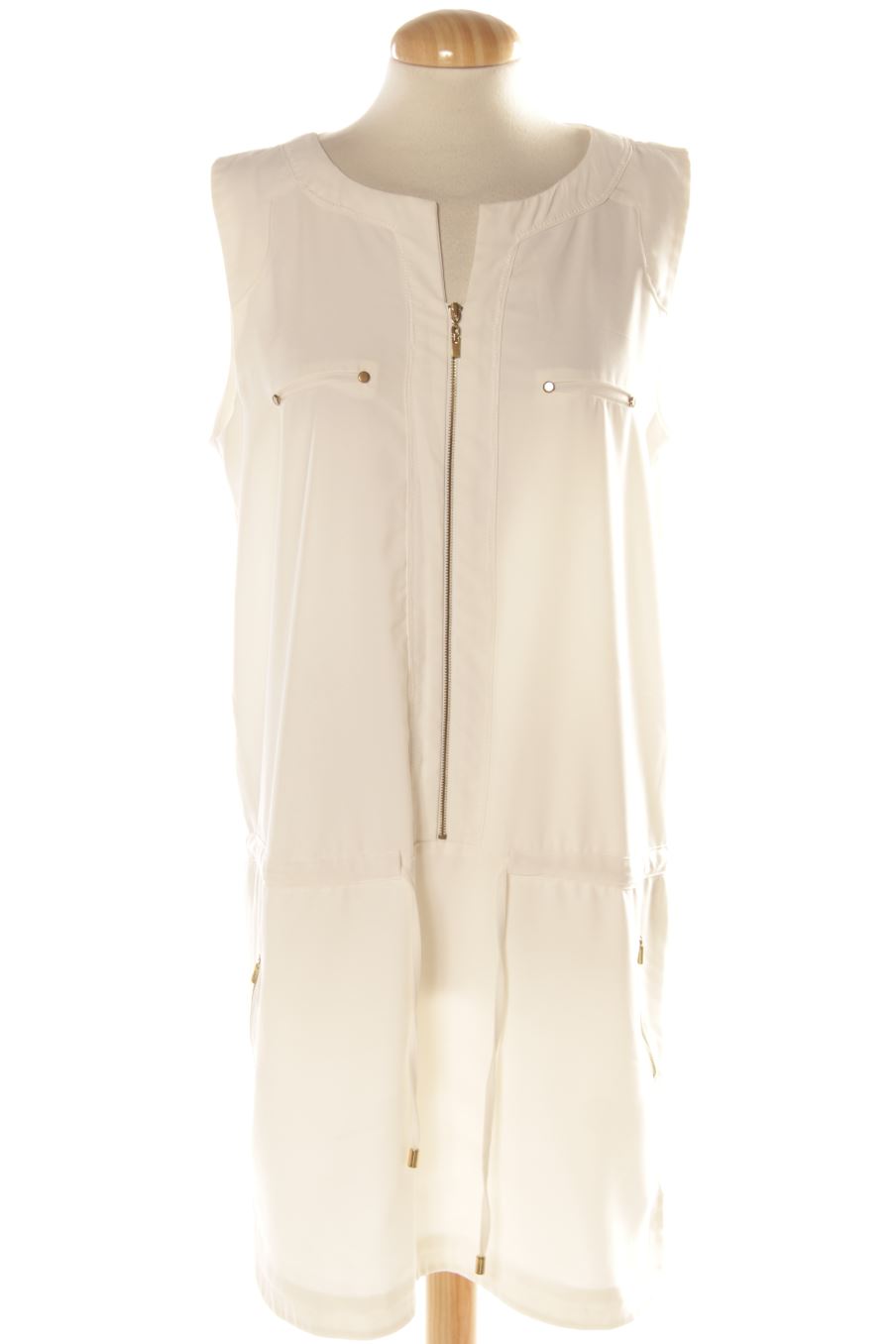 Robe casual Sfera de la taille L, de couleur blanc