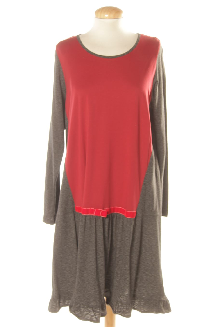 Robe casual Poupée Chic de la taille 46, de couleur gris