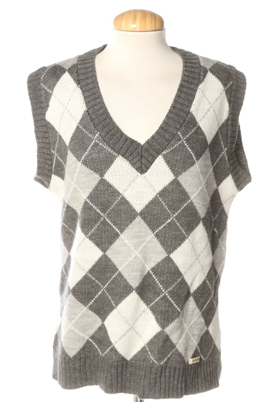 Pull Double Agent de la taille Taille unique, de couleur carreaux