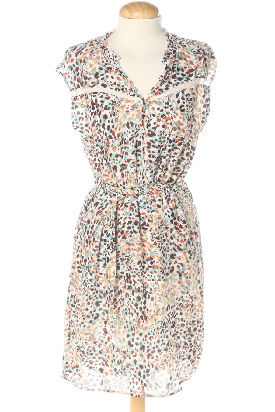 Einfaches Kleid von One step Größe 38, Farbe Aufdruck, für