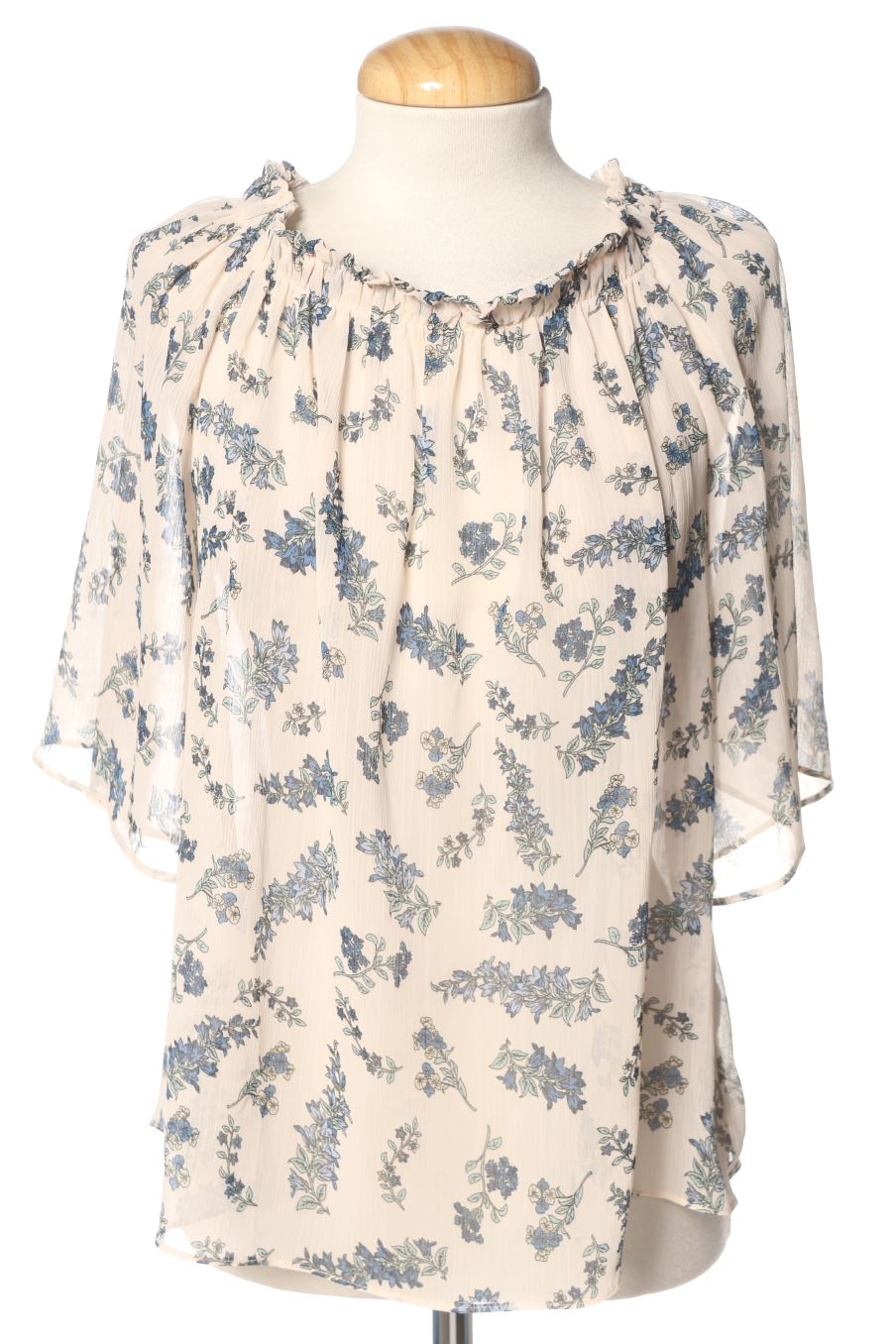 Blouse à manches courtes MANGO SuiT de la taille S, de couleur fleurs
